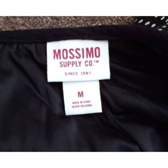MOSSIMO BLACK COLD SHOULDER DRESS SZ.M EUC - Picture 3 of 4